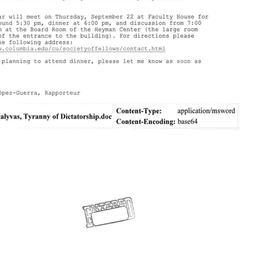 Announcements, 2005-09-22. ...