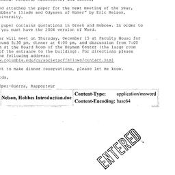 Announcements, 2005-12-15. ...