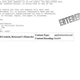 Correspondence, 2005-11-17....