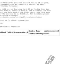 Announcements, 2006-03-23. ...