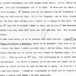 [Document, 1781 February 12]