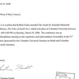 Correspondence, 2009-03-29....
