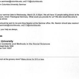 Announcements, 2009-03-25. ...