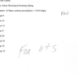 Schedules. Content and Meth...