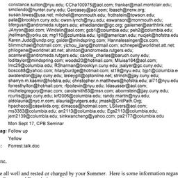 Announcements, 2007-09-17. ...