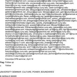 Announcements, 2008-04-14. ...