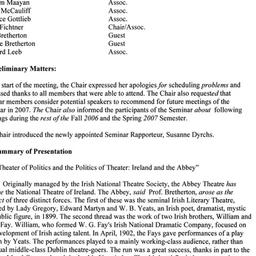 Minutes, 2006-10-17. Law an...