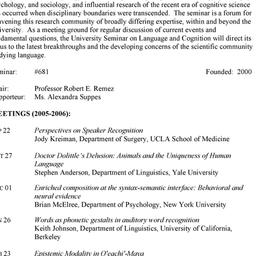 Schedules. Language and Cog...