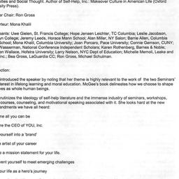 Minutes, 2005-11-09. Ethics...