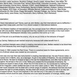 Minutes, 2006-04-05. Ethics...