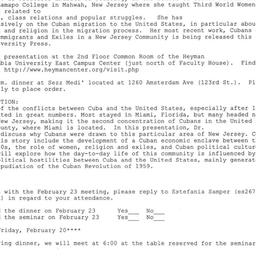 Announcements, 2009-02-23. ...