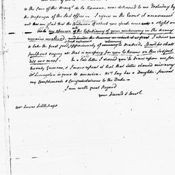 [Document, 1782 March 06]