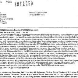 Announcements, 2008-02-19. ...