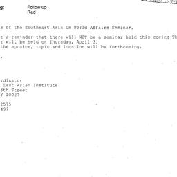 Correspondence, 2008-04-03....