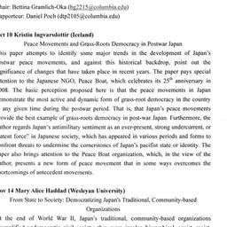 Schedules. Japan, Modern Ea...