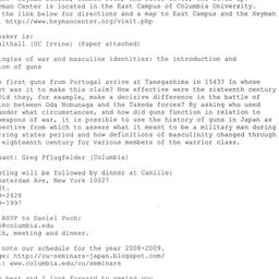 Announcements, 2008-12-12. ...