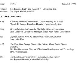 Schedules. Legal, Economic,...