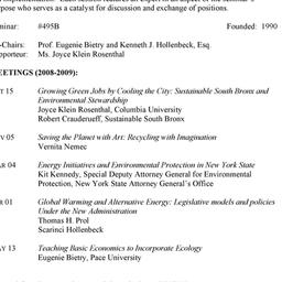Schedules. Legal, Economic,...