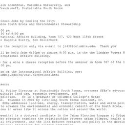 Announcements, 2008-10-15. ...