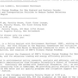 Announcements, 2007-12-05. ...