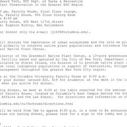 Announcements, 2008-02-06. ...