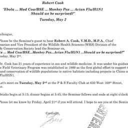 Correspondence, 2006-05-02....