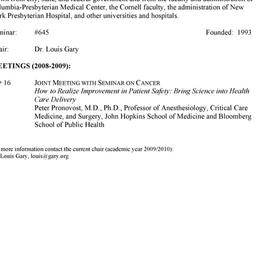 Schedules. National Health ...