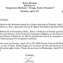 Correspondence, 2008-04-15....