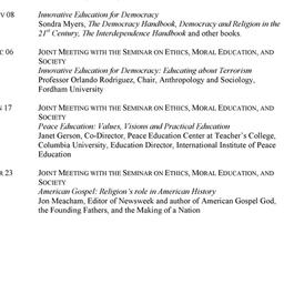 Schedules. Innovation in Ed...