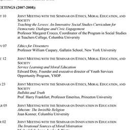 Schedules. Innovation in Ed...