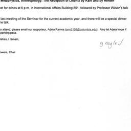Announcements, 2009-04-16. ...