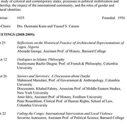 Schedules. Studies in Conte...