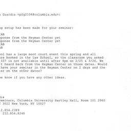 Announcements, 2009-03-26. ...