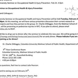 Announcements, 2009-02-24. ...