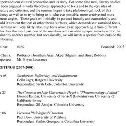 Schedules, The Theory of Li...