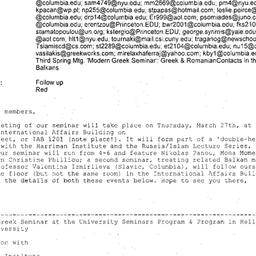 Announcements, 2008-03-27. ...