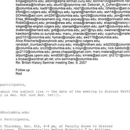 Schedules. Modern British H...