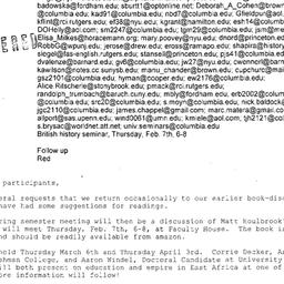 Minutes, 2007-11-01. Modern...
