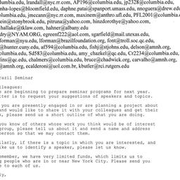 Correspondence, 2006-04-06....