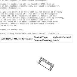 Announcements, 2005-11-17. ...