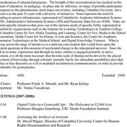 Schedules. New Media Teachi...