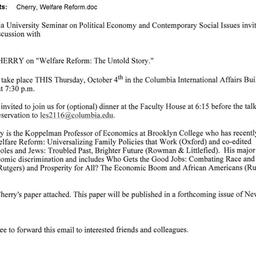 Announcements, 2007-10-04. ...