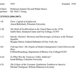 Schedules, Twentieth-Centur...