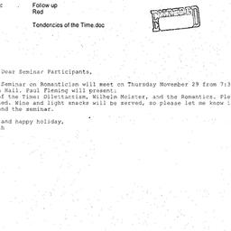 Announcements, 2007-11-29. ...
