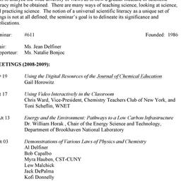 Schedules. Scientific Liter...
