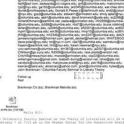 Announcements, 2008-02-07. ...