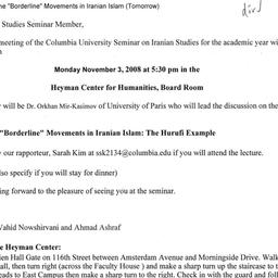Announcements, 2009-02-10. ...