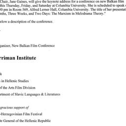 Announcements, 2009-03-06. ...