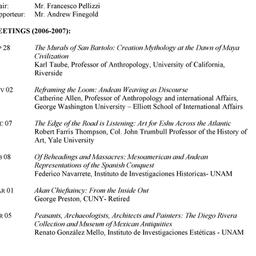 Schedules. The Art of Afric...