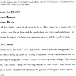 Minutes, 2008-04-10. Cultur...